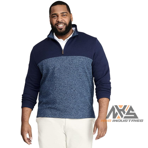 เสื้อสเวตเตอร์ขนแกะของผู้ชายคุณภาพระดับพรีเมี่ยมถักด้วยผ้านุ่มสำหรับทุกฤดูกาล - Product Image 1