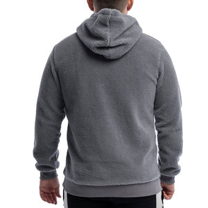 Pull-over en polyester/coton de qualité supérieure pour hommes Surdimensionné Solide Écologique Respirant Street Wear Sweats à capuche à la mode Facile - Product Image 6