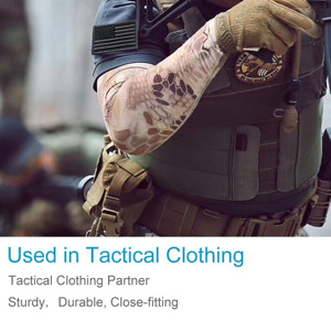 רקום דגל נשימת רקום אטב לולאה אטב ניילון עמיד תווית פוליאסטר מעיל אפוד תרמיל גב חולצה ציוד חיצוני - Product Image 5