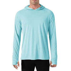 Sudaderas con capucha de color sólido de alta calidad para hombres, sudaderas con capucha térmicas ajustadas con logotipo personalizado al por mayor para hombres - Product Image 6