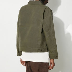 Chaqueta vaquera lavada personalizada al por mayor, chaqueta vaquera de talla grande, chaqueta vaquera de talla grande, el precio más barato - Product Image 3