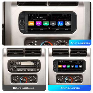 Navegador Multimedia Estéreo con Audio 360 y Car-Play MEKEDE para <span class=keywords><strong>Jeep</strong></span> Grand Cherokee, <span class=keywords><strong>Liberty</strong></span>, Wrangler y <span class=keywords><strong>Chrysler</strong></span> 2002-2006 - Product Image 3