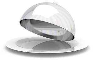 Plat de service unique en métal avec motifs floraux Excellente pièce décorative pour les maisons, les restaurants et les cuisines traditionnelles - Product Image 6