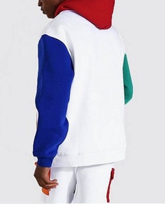Conjunto de Sudadera con Capucha y Pantalones Cortos de Algodón de Alta Calidad Personalizado, Transpirable y de Secado Rápido para Hombre - Product Image 3