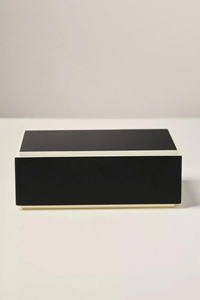 Ensemble de boîtes de rangement en laque à haute brillance, organisateur en laque fait main décoratif moderne, décoration d'intérieur de luxe, boîte de rangement d'accent - Product Image 2