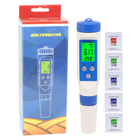Testeur de qualité de l'eau numérique 4 5 7 en 1 avec rétroéclairage, détecteur de qualité de l'eau TDS/EC/PH/SALT/ORP/TEMP/S.G, stylo de test de qualité de l'eau