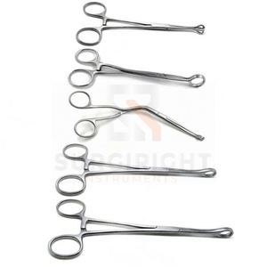 Collins Tongue Seizing Forceps 6,5 "End Wide 20mm Instrumentos quirúrgicos Premium de Surgiright Instruments - Product Image 6