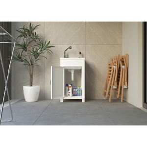 Mobile da Bagno in Resina Forabile Mongardi, Resistente agli Acidi e alle Intemperie, 45L X 50D - Product Image 4