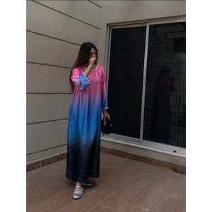 Luxury Loose Silhouette Kaftaan Wear with Natural Waistline - Product Image 2