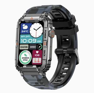 นาฬิกาสมาร์ทวอทช์กีฬากันน้ำ หน้าจอ IPS 1.57 นิ้ว รองรับการโทร พร้อมผู้ช่วยเสียง AI ขายส่ง - Product Image 1
