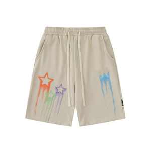 Fabricant lourd 100% coton couleur bloc hommes shorts jogging gym sport shorts surdimensionnés personnalisés Shorts - Product Image 2