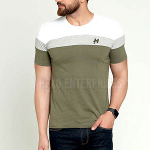 Camiseta personalizada de alta calidad para hombre, Camiseta de algodón con diseño OEM para hombre, camiseta hecha en Pakistán para hombre - Product Image 3