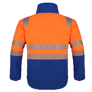 Ropa de trabajo de construcción personalizada de alta visibilidad Softshell Night Duty Reflection Security Outdoor Working Jacket Proveedor 2026 - Product Image 4