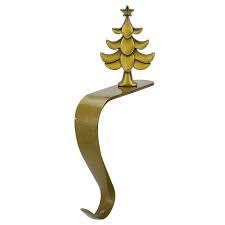 Bloque de acrílico transparente cuadrado con gancho de metal dorado Decoraciones de soporte de calcetín de Navidad MOQ 50PCs - Product Image 5