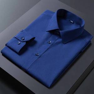 Camicie da <span class=keywords><strong>Uomo</strong></span> di Alta Qualità con Logo Personalizzato, <span class=keywords><strong>Slim</strong></span> <span class=keywords><strong>Fit</strong></span> per Ufficio, Asciugatura Rapida, Antipiega, Camicie Bianche per <span class=keywords><strong>Uomo</strong></span> 1019 - Product Image 3
