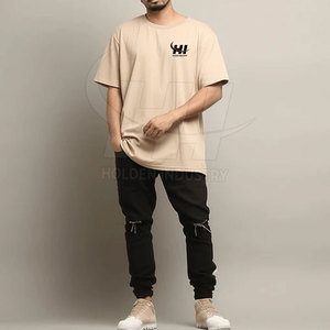 Camiseta Extra Grande de Nuevo Diseño, Camiseta de Alta Calidad para Hombre, Color Personalizado, Camiseta Extra Grande de Algodón y Poliéster en Venta - Product Image 2