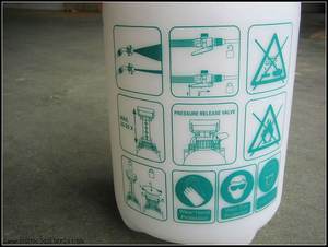 Tanque de Agua de Plástico de 5l con Compresión Manual, Pulverizador de Presión para Jardín, Pulverizador de Agua con Bomba Manual - Product Image 2