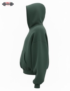 Sudaderas y sudaderas de lana de algodón de invierno para hombre Impresión digital Logotipo bordado Manga larga Tela de 300g - Product Image 6