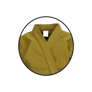 Uniforme de Karate al por Mayor de Alta Calidad, Chaqueta y Pantalones Cortos Transpirables de Secado Rápido de Poliéster/Algodón, Embalaje Personalizado - Product Image 4