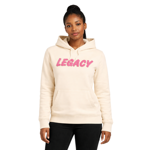 Sudadera con Capucha Neutral Legacy, Ropa de Hermandad Griega, Sudadera Rosa y Verde para Mujer, Estilo Universitario, Informal y Elegante - Product Image 5