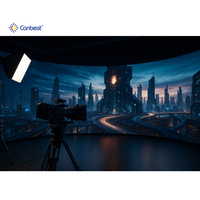 Pantalla LED Canbest VP para estudio de cine virtual, fondo de escenario para transmisiones, Genlock, baja latencia, HDR