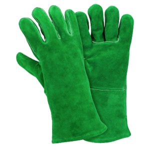 Guantes de Seguridad de Cuero Vacuno Dividido al por Mayor, Resistentes a la Abrasión, al Calor, Antivibración, Antiestáticos y Sin Polvo para - Product Image 3