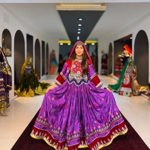 Robe afghane pakistanaise nouvelle tendance Pakistan fait longue robe belle pour l'Aïd de WS INTERNATIONAL beau costume 631 - Product Image 2