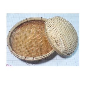 ตะกร้าผลไม้หวายสานถาดไม้ไผ่แบบชนบทสำหรับวางกลางโต๊ะ - Product Image 5