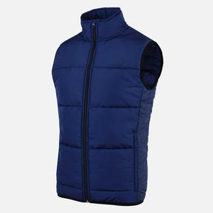 Poliéster AFL Hombres Invierno Custom Puffer Chalecos Hombres Abajo Puffer Chaleco Sin Capucha Ropa Deportiva Puffer Chaleco - Product Image 5