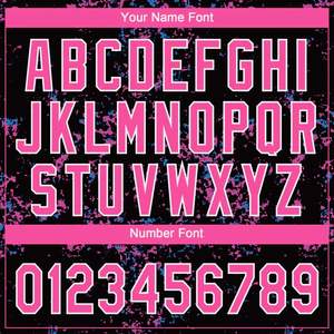 蓝色粉色五彩纸屑纹理字母定制升华垒球棒球纽扣球衣<span class=keywords><strong>2</strong></span>纽扣棒球俱乐部球衣整体销售 - Product Image 5