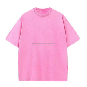 Camisetas de Lujo Personalizadas para Hombre, Camiseta de Algodón, Estilo Urbano, Cuello Redondo Acordonado, Hombros Caídos, Peso Pesado 280gsm - Product Image 1