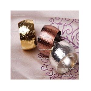 Anneaux de serviette en métal tendance, forme ronde, taille personnalisée, anneaux de papier pour serviettes pour hôtel, restaurant - Product Image 6