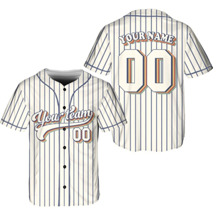 Camisetas de Béisbol y Sóftbol Personalizadas, Transpirables, Antibacterianas, que Absorben la Humedad, Tallas Grandes, Sublimadas, Cuello en V, 100% Poliéster - Product Image 6