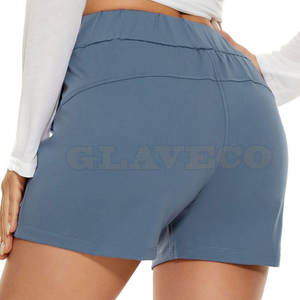 Venta directa de fábrica, pantalones cortos ligeros para mujer, pantalones cortos para mujer de la mejor calidad, pantalones cortos hechos de algodón para mujer - Product Image 2