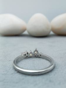 Anillo de Diamantes de Plata 925 con Corte Brillante Solitario de Lujo Personalizado, 100% Satisfacción, Regalo de Moda para Fiesta de Compromiso, Aniversario de Bodas - Product Image 6