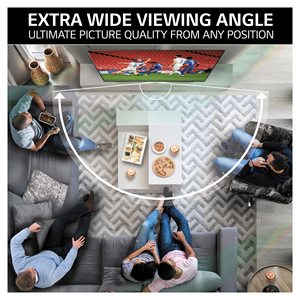 55\" 65\" 83\" 4K Smart LED LCD TV with Black Cabinet HD Definition for Hotels - Product Image 3