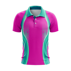Jersey de Cricket Transpirable con Diseño Personalizado, Alta Calidad, 100% Poliéster, Servicio OEM en Venta - Product Image 1