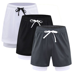OEM Breathable Quick Dry <b>Woven</b> Polyester <b>Shorts</b> Pockets <b>Men</b> Sportswear Fitness Workout <b>Shorts</b> <b>Men</b> - Product Image 4