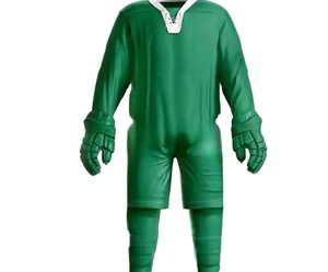 Professional Custom High Quality Breathable Printed Ice Hockey Uniforms Short Sleeves 100% Polyester Mesh Fabric New Fashion - Product Image 1