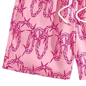 กางเกงขาสั้นพิมพ์ซับลิเมชันคุณภาพสูงสำหรับผู้ชายดีไซน์น้ำหนักเบาเนื้อนุ่มพิมพ์ลายได้ตามต้องการสำหรับสตรีทประจำวัน - Product Image 6