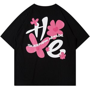 T-shirt à logo uni pour homme, 20g, polyester, coton, léger, respirant, formel, teint uni, grande taille - Product Image 5