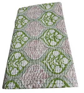 Beautiful Modern Handmade Cotton Kantha <b>Quilt</b> <b>Indian</b> Solid Gudari Home Decorative Wholesale Bedspread Bedding 400TC Wedding - Product Image 1