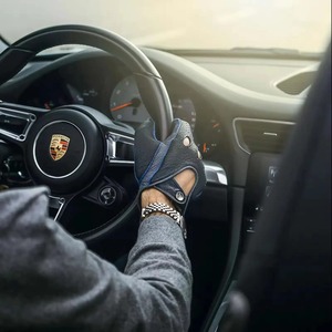 ถุงมือขับรถหนังวัวแบบออกแบบได้ตามต้องการ - Product Image 3