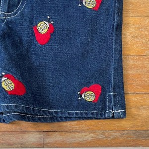 2T embargo Jeans | Baggy Streetwear Denim | Correas de hebilla Hip Hop | Edgy Grunge Outfit | Estética oscura Y2K | Retazos de pierna ancha - Product Image 3