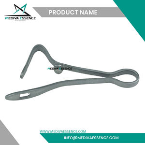2024 dernier modèle marqué CE manuel en acier inoxydable Collin cordon ombilical pince croix dentelé Instruments chirurgicaux ombilical - Product Image 6
