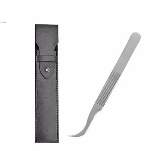 Pince à cils en acier inoxydable avec Logo personnalisé pour outil d'extension de cils - Product Image 2