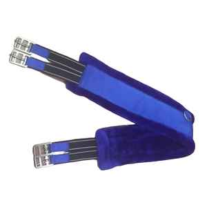 Cincha de Montar Acolchada de Felpa de Visón Premium |   Cuero Resistente, Diseño Elástico, Herrajes de Acero Inoxidable para Mayor Comodidad y Durabilidad - Product Image 2