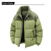 Manteaux en duvet à capuche résistants à l'eau pour hommes Vestes en duvet pour hommes