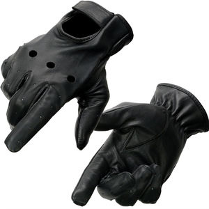 Gants longs en cuir de style nouveau pour hommes Gants au design uni Gants en cuir véritable personnalisés OEM à vendre - Product Image 1