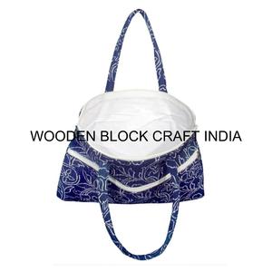Bolsa para Portátil Hecha a Mano 100% Algodón con Estampado Floral, Funda para iPad y Tablet, Bolsas para Portátil con Forro de Algodón para Oficina - Product Image 5